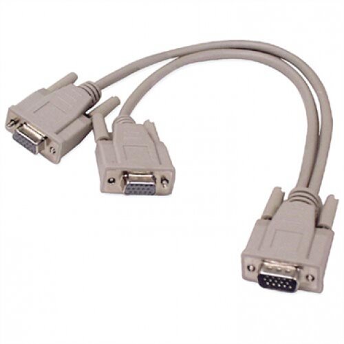 Belkin PRO Series VGA Monitor Signal "Y" Cable - VGA Splitter - 6.0 - Feet