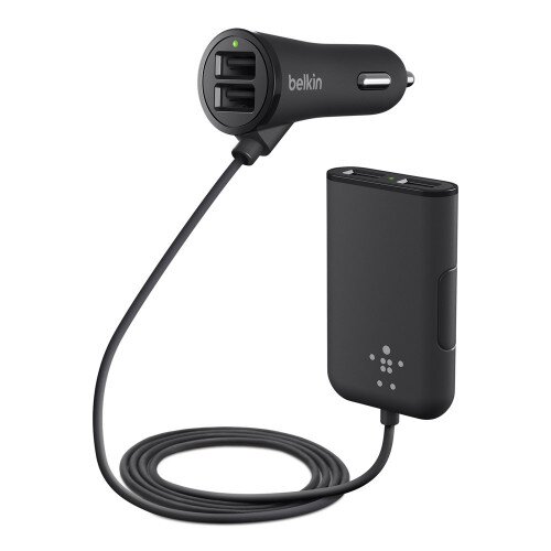 Belkin Road Rockstar 4-Port Passenger Car Charger