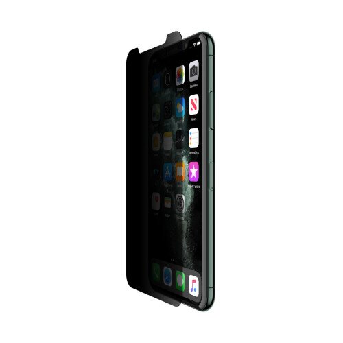 Belkin ScreenForce Tempered Glass Privacy Screen Protector - iPhone X / iPhone Xs / iPhone 11 Pro