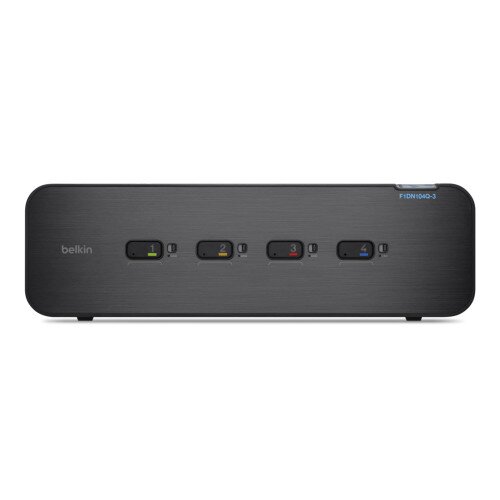 Belkin Secure DisplayPort KVM Switch 4-Port Quad-Head with CAC