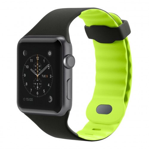 Belkin Sport Band for Apple Watch (38mm) - Blacktop/Flash