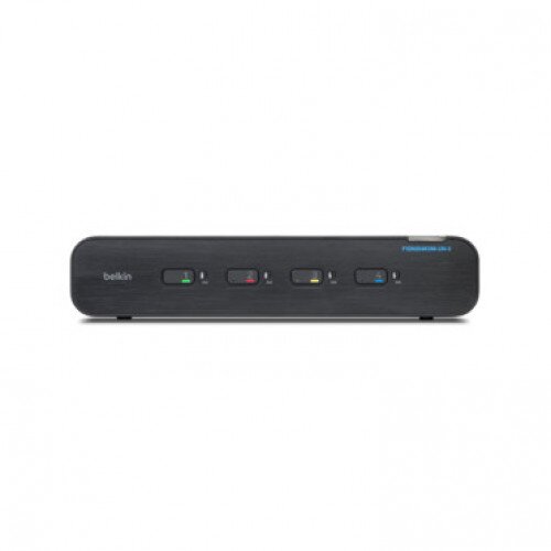 Belkin Universal Secure KVM Switch 4 Port Dual Head