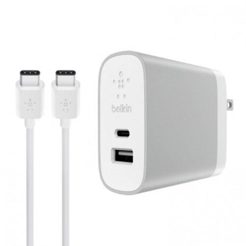 Buy Belkin USB-C + USB-A Home Charger + Cable (USB online Worldwide - Tejar.com