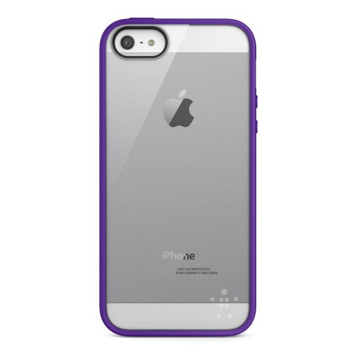 Belkin View Case for iPhone 5/5s and iPhone SE - Clear/Violet