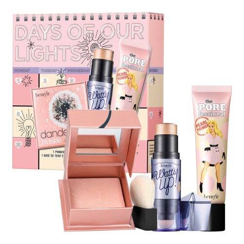 Benefit Cosmetics Days of Our Lights Full-Size Primer and Highlighter Value Set