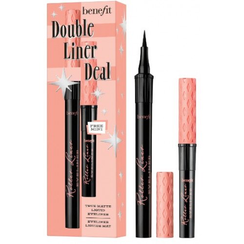 Benefit Cosmetics Double Liner Deal Roller Liner Liquid Eyeliner Set
