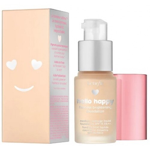 Benefit Cosmetics Hello Happy Flawless Brightening Foundation - Mini - 1 Fair Cool
