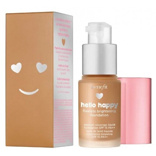 Benefit Cosmetics Hello Happy Flawless Brightening Foundation - Mini - 6 Medium Warm