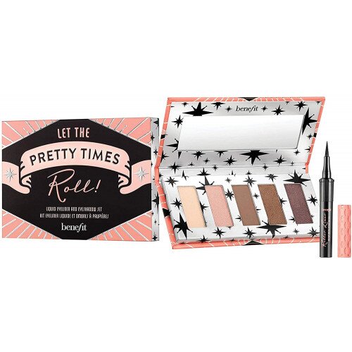 Benefit Cosmetics Let the Pretty Times Roll! Liquid Eyeliner and Eyeshadow Palette