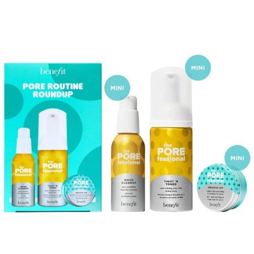 Benefit Cosmetics Pore Routine Roundup Skincare Essentials Set