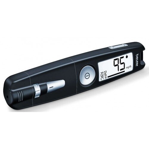 Beurer GL 50 mg/dL Blood Glucose Monitor - Deep Black