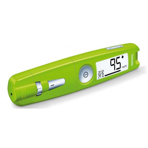 Beurer GL 50 mg/dL Blood Glucose Monitor - Fresh Green