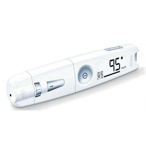 Beurer GL 50 mg/dL Blood Glucose Monitor - Pure White