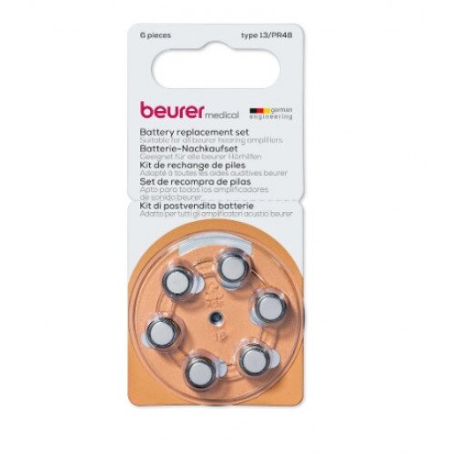 Beurer Replacement Hearing Aid Batteries for HA20 & HA50
