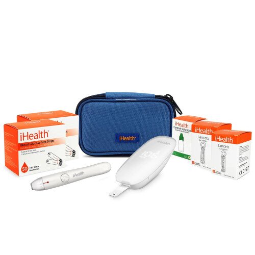 iHealth Gluco+ Wireless Smart Gluco-Monitoring System Bundle