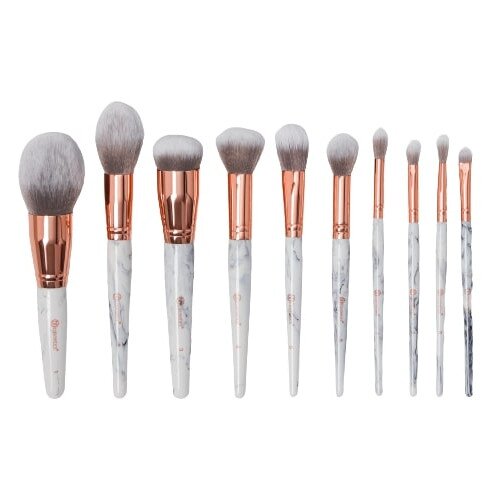 BH Cosmetics Marble Luxe 10 Piece Brush Set