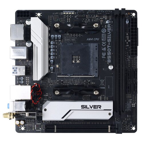BIOSTAR B550T-SILVER Racing Motherboard