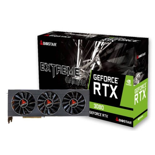 BIOSTAR NVDIA GeForce RTX 3080 VN3806RMT3 Graphics Cards