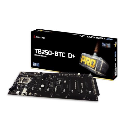 BIOSTAR TB250-BTC D Plus Mining Motherboard