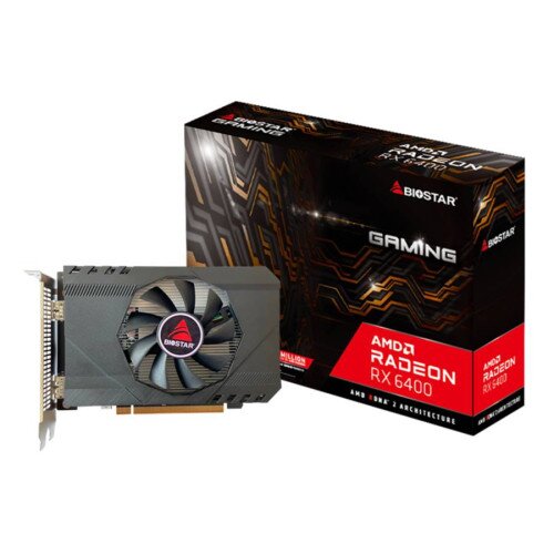 BIOSTAR AMD Radeon RX6400 64Bit Graphics Card