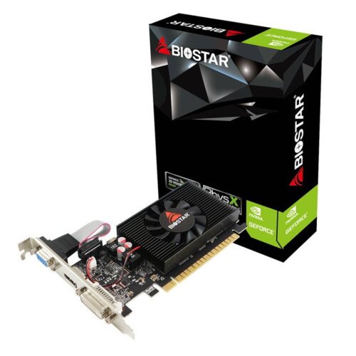 BIOSTAR NVIDIA GeForce GT710 2GB Graphics Card