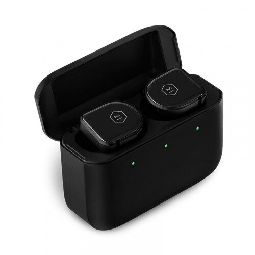 Master & Dynamic MW08 Active Noise-Cancelling True Wireless Earphones - Black Ceramic / Matte Black Case