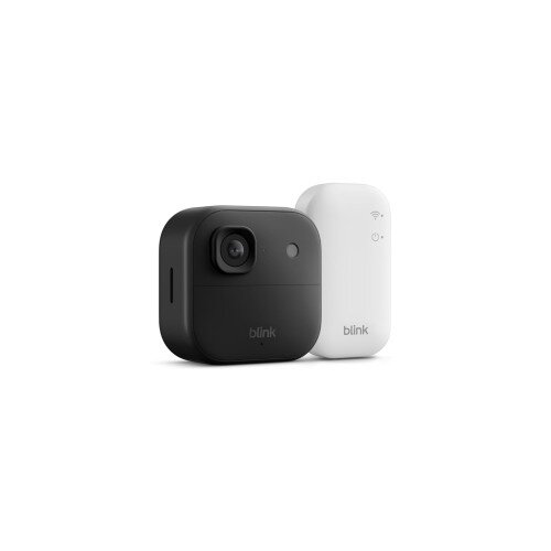 Blink Outdoor 2K+ (5th Gen) Wireless Smart Security Camera with Sync Module Core - 1 Camera System