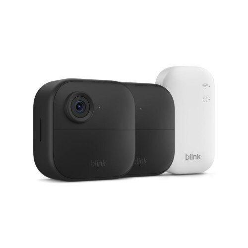 Blink Outdoor 4 (4th Gen) Wireless Smart Security Camera with Sync Module Core - 2 Camera System