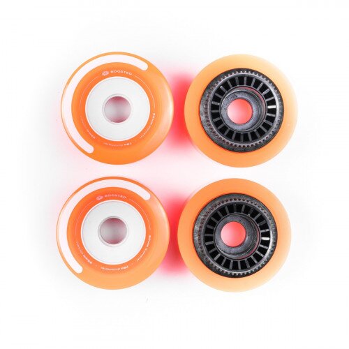 Boosted Lunar Wheels 80mm - Orange - Full Set