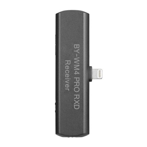 BOYA BY-WM4 PRO-RXD 2.4GHz Wireless Receiver For iOS devices