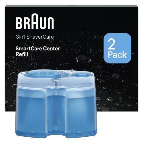 Braun 3in1 ShaverCare Cleaning Cartridges 2 Pack