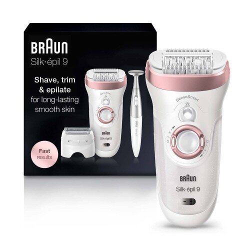 Braun Silk·epil 9 Epilator with Bikini Trimmer