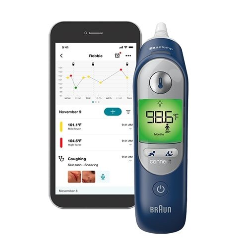 Braun ThermoScan 7+ Connect Ear Thermometer