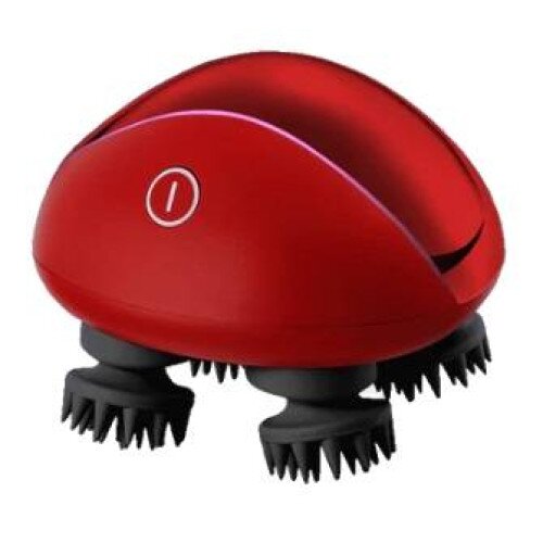 Breo Scalp Mini Head & Body Massager - Red