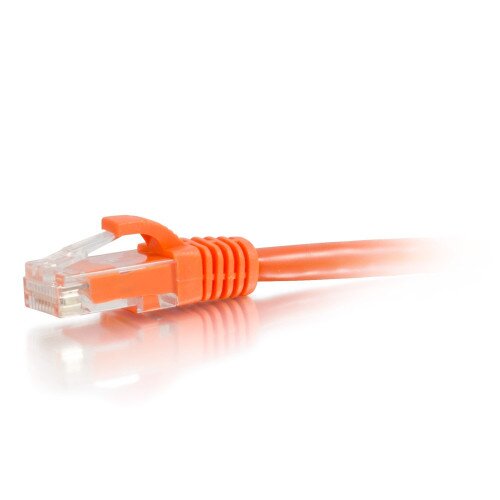C2G Cat6a Snagless Unshielded (UTP) Ethernet Network Patch Cable - Orange - 5 FT