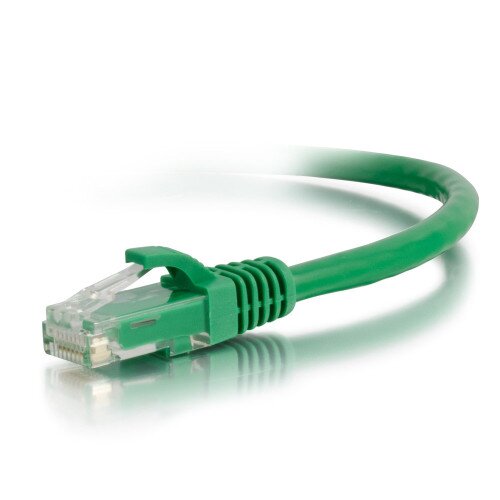 C2G Cat6a Snagless Unshielded (UTP) Ethernet Network Patch Cable - Green - 12 FT