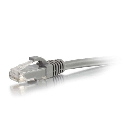C2G Cat6a Snagless Unshielded (UTP) Ethernet Network Patch Cable - Gray - 30 FT