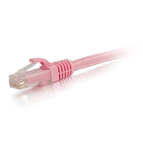 C2G Cat6a Snagless Unshielded (UTP) Ethernet Network Patch Cable - Pink - 50 FT