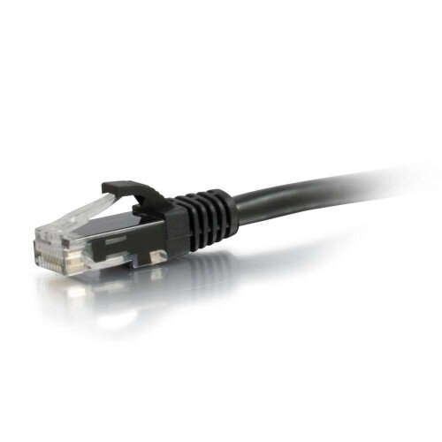 C2G Cat6a Snagless Unshielded (UTP) Ethernet Network Patch Cable - Black - 15 FT