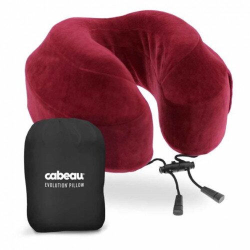Cabeau Evolution Travel Pillow - Crimson