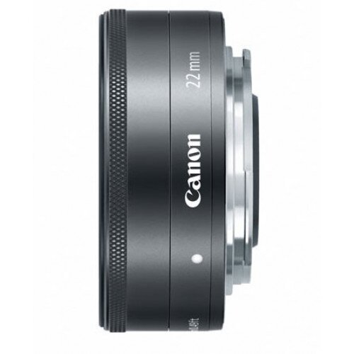 Canon EF-M 22mm f/2 STM Wide-Angle Lens Lens - Black
