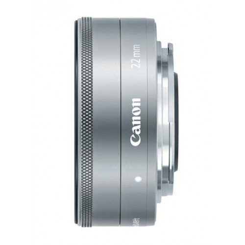 Canon EF-M 22mm f/2 STM Wide-Angle Lens Lens - Silver