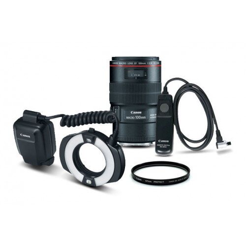 Canon EF 100mm f/2.8L Macro IS USM & Macro Ring Lite MR-14EX II