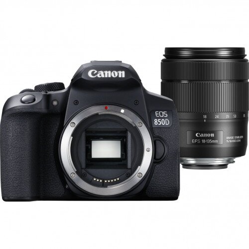 Canon EOS 850D DSLR Camera - EF-S 18-135mm f/3.5-5.6 IS USM Lens