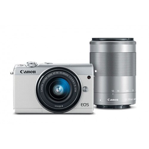 Canon EOS M100 EF-M 15-45mm & EF-M 55-200mm IS STM Kit