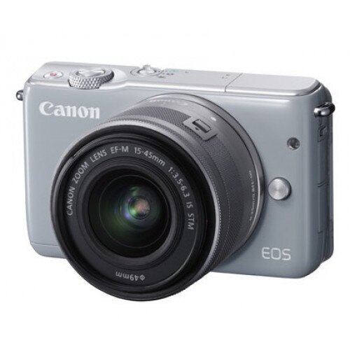 Canon EOS M10 EF-M 15-45mm f/3.5-6.3 IS STM Kit - Gray
