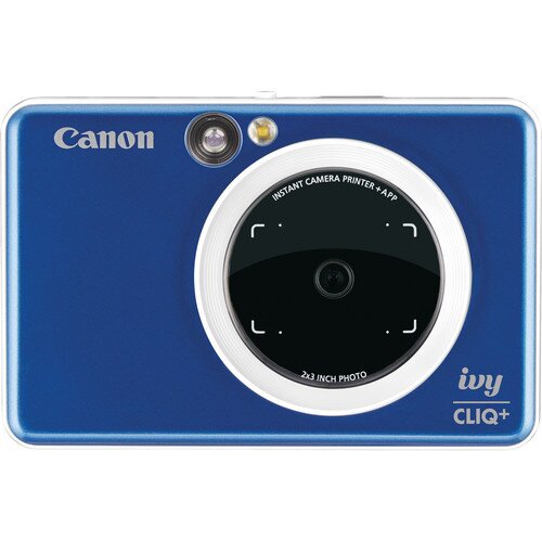 Canon IVY CLIQ+ Instant Camera & Portable Printer - Sapphire Blue