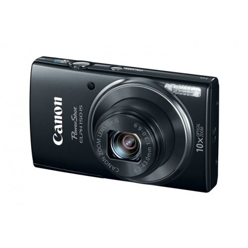 Canon PowerShot ELPH 150 IS Digital Camera - Black