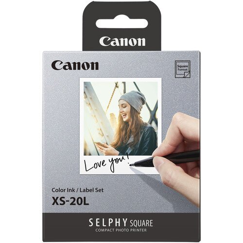 Canon SELPHY Color Ink/Label XS-20L Set