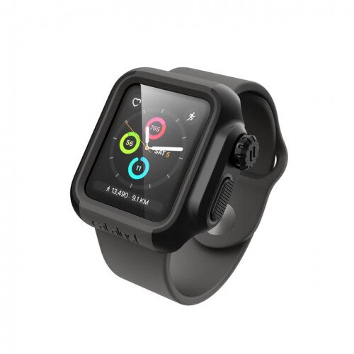 Catalyst Impact Protection Case For Apple Watch Series 2 And 3 - Black & Space Gray - 38mm